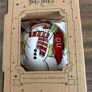 Glory Haus Snowman Ornament